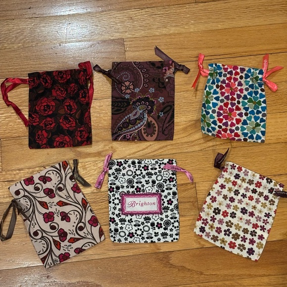 Brighton Lot of 6 Dust bags or gift bags EUC - Picture 2 of 11